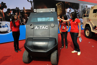 Illustration for article titled ATAC Armored Golf Cart: Prototype Photos